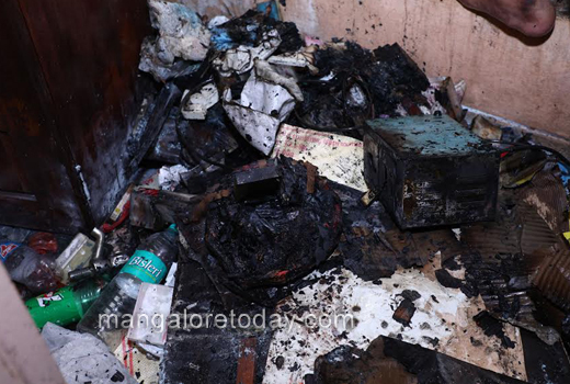 fire in Bajilakeri 1